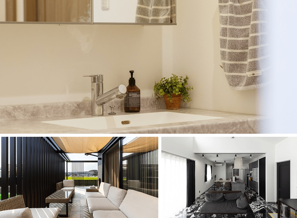 「長期優良住宅」基準をすべてクリアした高品質・高性能が標準仕様